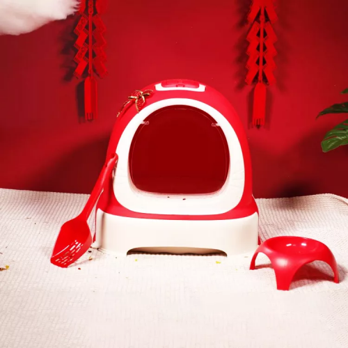 Promotional top quality automatic self cleaning training house litter boxes cat toilet