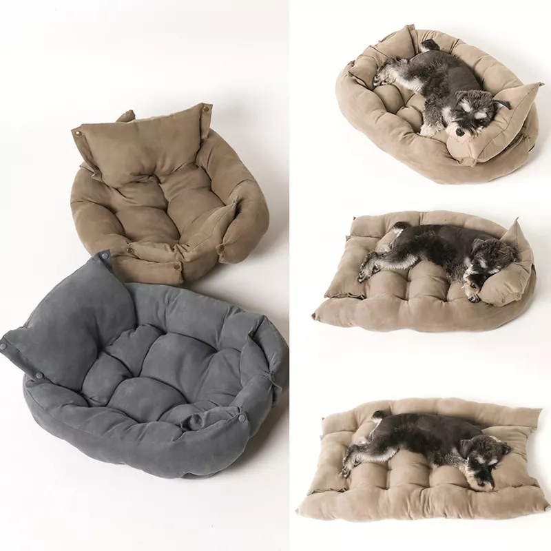 Outdoor pet pad oxford cloth waterproof moisture-proof colorful dog bed sofa cushion summer camping cooling mat 