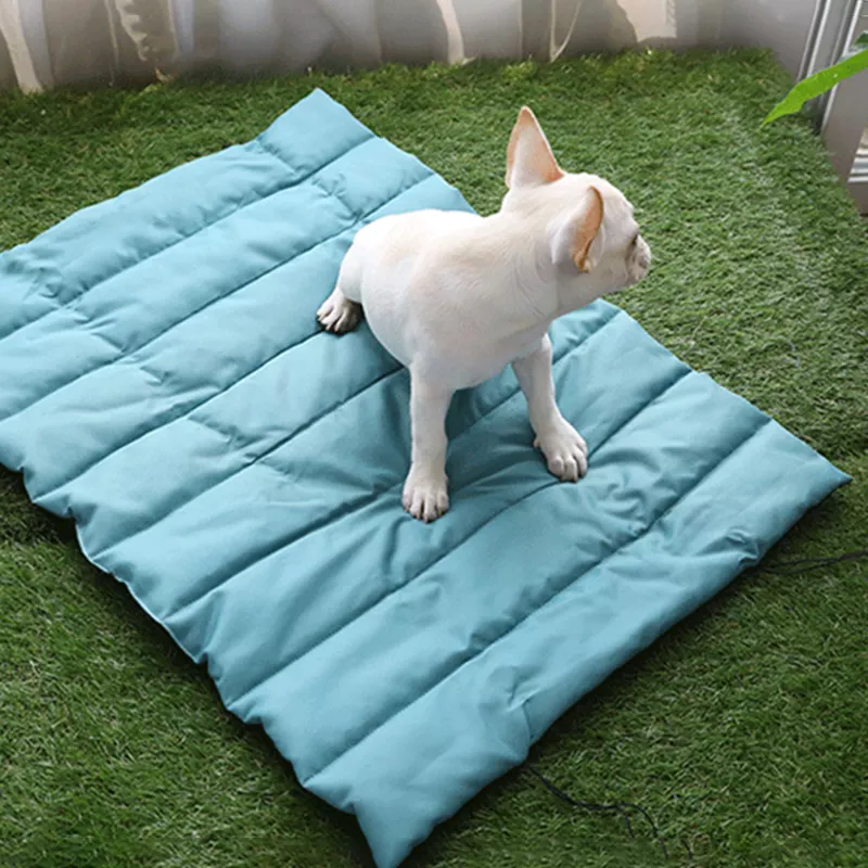 POP DUCK outdoor pet pad oxford cloth waterproof moisture-proof colorful dog bed sofa cushion summer camping cooling mat 