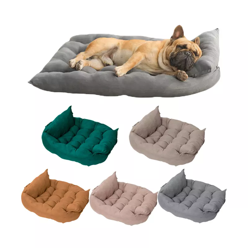 Outdoor pet pad oxford cloth waterproof moisture-proof colorful dog bed sofa cushion summer camping cooling mat 