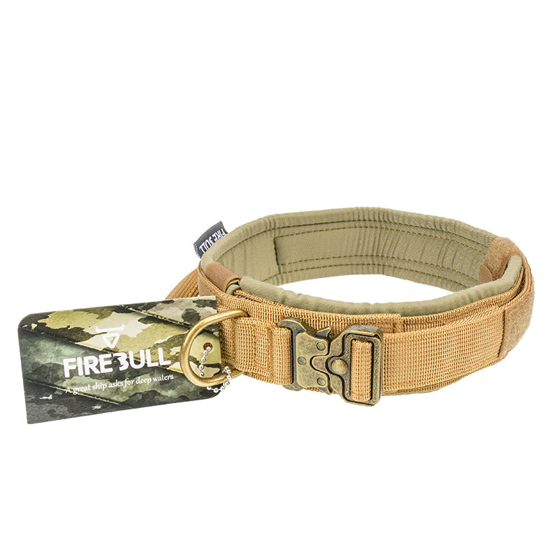 Heavy Duty Adjustable Luxury Fancy Fashion Military Tactical vest collar and leash for Large dogs 